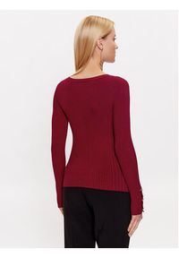 Marciano Guess Sweter 3YGR06 5613Z Czerwony. Kolor: czerwony. Materiał: wiskoza #3