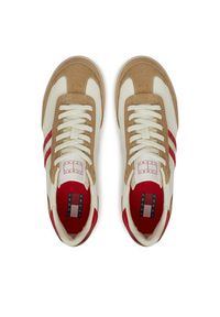Tommy Jeans Sneakersy Tjw Retro Runner Cleated EN0EN02717 Kolorowy. Materiał: skóra. Wzór: kolorowy #5
