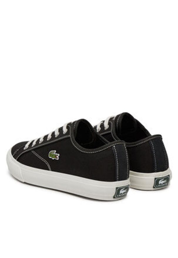 Lacoste Tenisówki Backcourt 7-49CMA0017 Czarny. Kolor: czarny. Materiał: materiał