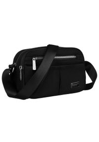 Listonoszka damska Peterson PTN CTY-01 czarna. Kolor: czarny. Styl: casual