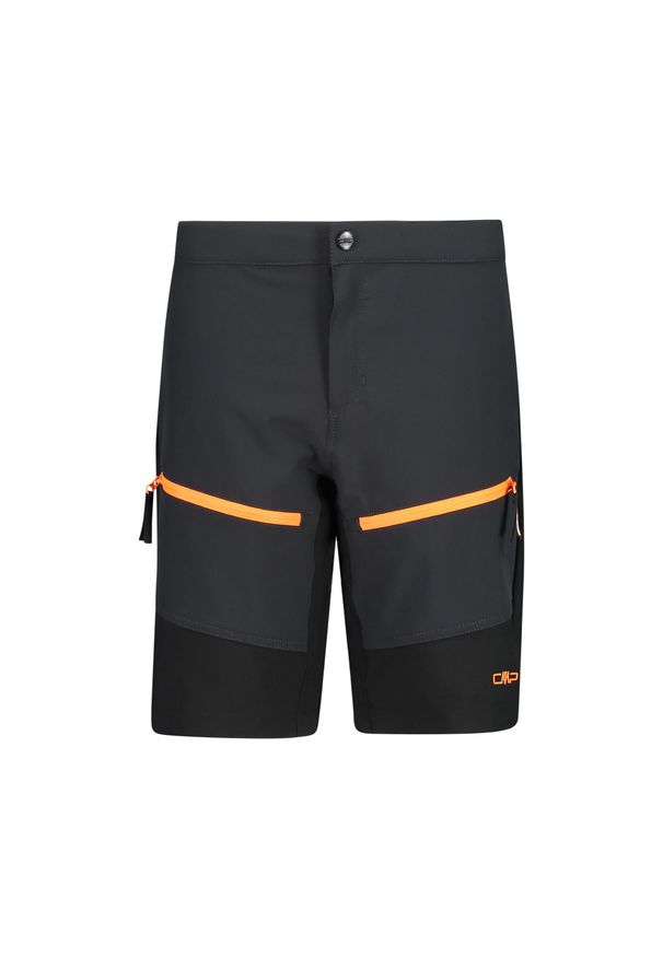 Bermudy dziecięca turystyczne CMP 31T8384. Okazja: na co dzień. Kolor: wielokolorowy, szary, brązowy. Styl: casual, sportowy. Sport: turystyka piesza