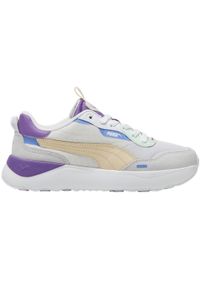 Buty damskie Puma Runtamed Platform. Kolor: fioletowy, wielokolorowy, beżowy, biały. Obcas: na platformie #1