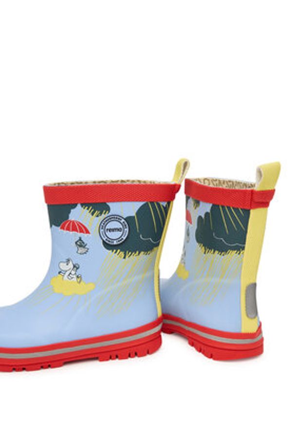 Reima Kalosze Moomin Magisk Rain Boots 5400001B-61A1 Niebieski. Kolor: niebieski. Materiał: syntetyk