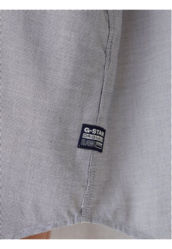 G-Star RAW - G-Star Raw Sukienka koszulowa D26979-C290 Niebieski Oversize. Kolor: niebieski. Materiał: bawełna. Typ sukienki: koszulowe, oversize