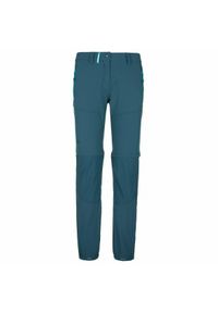 Damskie spodnie outdoorowe Kilpi HOSIO-W. Kolor: turkusowy, niebieski, wielokolorowy
