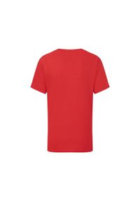 FRUIT OF THE LOOM - Koszulka Dziecięca Iconic 195. Kolor: czerwony. Sport: turystyka piesza
