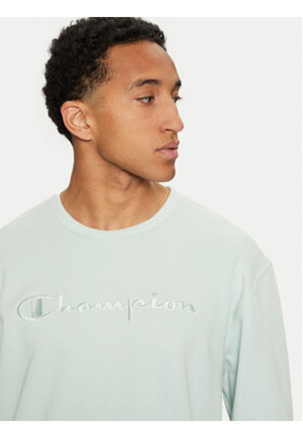 Champion Bluza 220272 Zielony Relaxed Fit. Kolor: zielony. Materiał: syntetyk