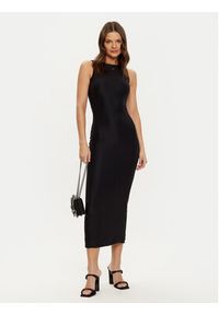 Guess Sukienka dzianinowa W4YK0J KCDE0 Czarny Slim Fit. Kolor: czarny. Materiał: syntetyk #3