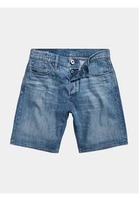 G-Star RAW - G-Star Raw Szorty jeansowe Dakota D24411-D536-G326 Niebieski Regular Fit. Kolor: niebieski. Materiał: bawełna #3
