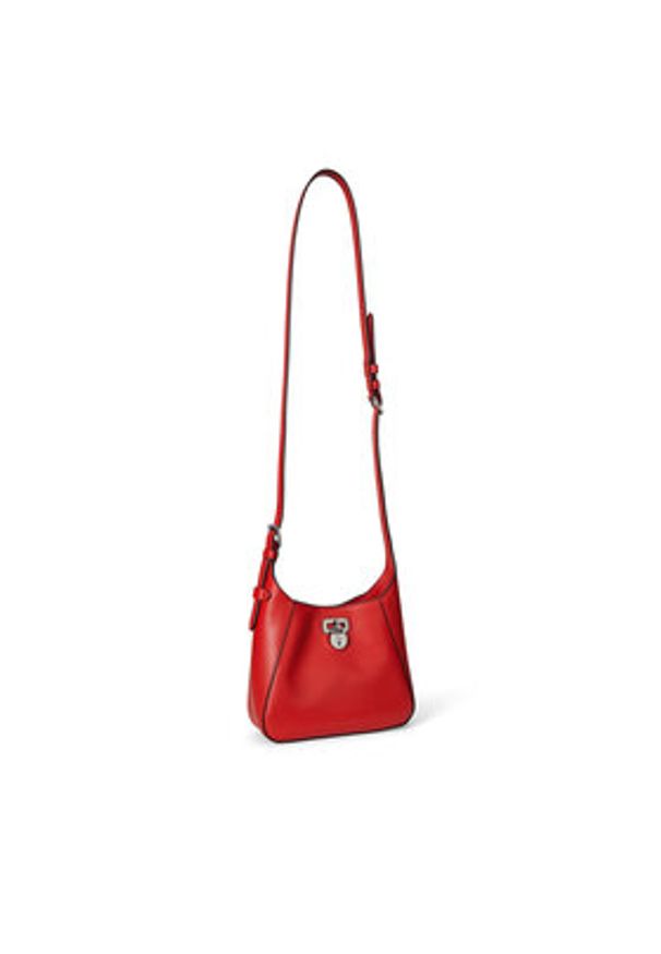 Lauren Ralph Lauren - LAUREN RALPH LAUREN Torebka 431966750007 Czerwony. Kolor: czerwony. Materiał: skórzane