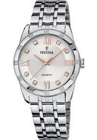Zegarek Festina Zegarek damski Festina F16940-B CYRKONIE srebrny. Kolor: srebrny #1