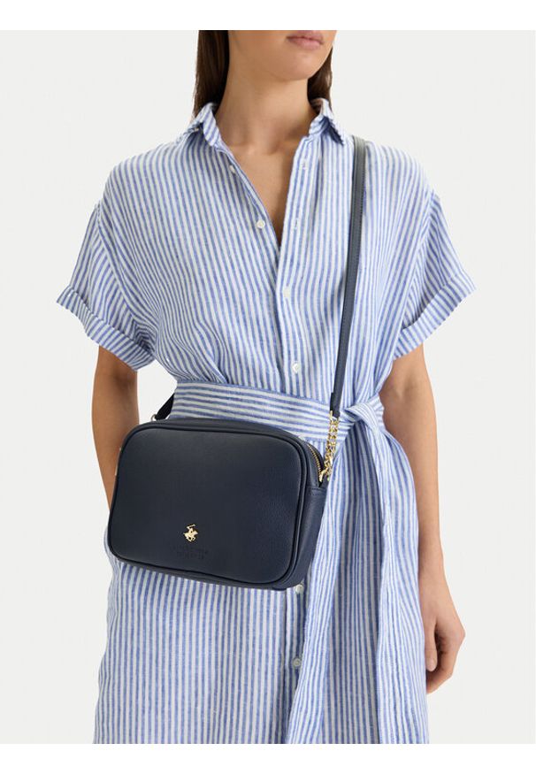 Beverly Hills Polo Club Torebka CEO-BHPC-L-005-09 Granatowy. Kolor: niebieski