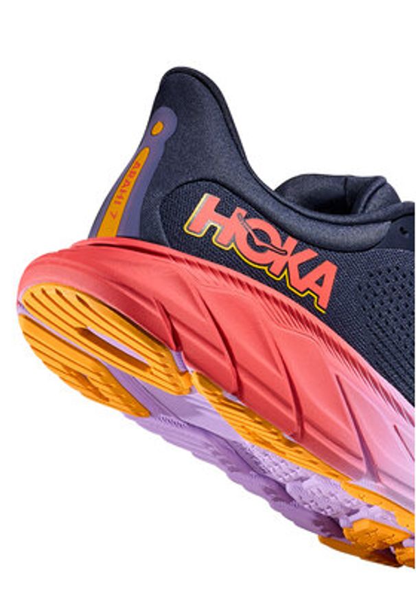 HOKA - Hoka Buty do biegania Arahi 7 1147851 Granatowy. Kolor: niebieski. Materiał: materiał