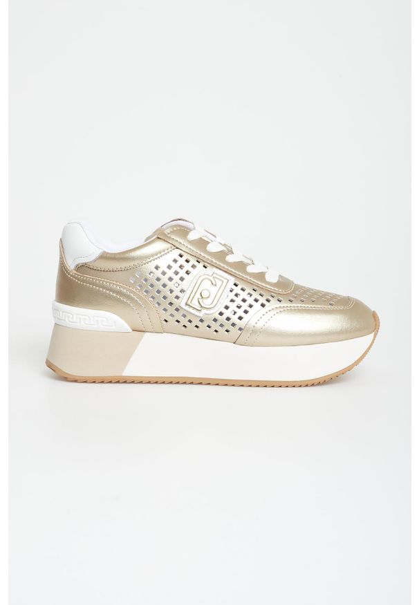 Liu Jo - Sneakersy damskie zamszowe LIU JO. Materiał: zamsz