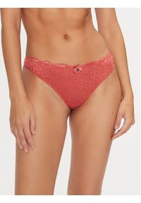 Hunkemöller Stringi Marine 206318 Czerwony. Kolor: czerwony. Materiał: syntetyk