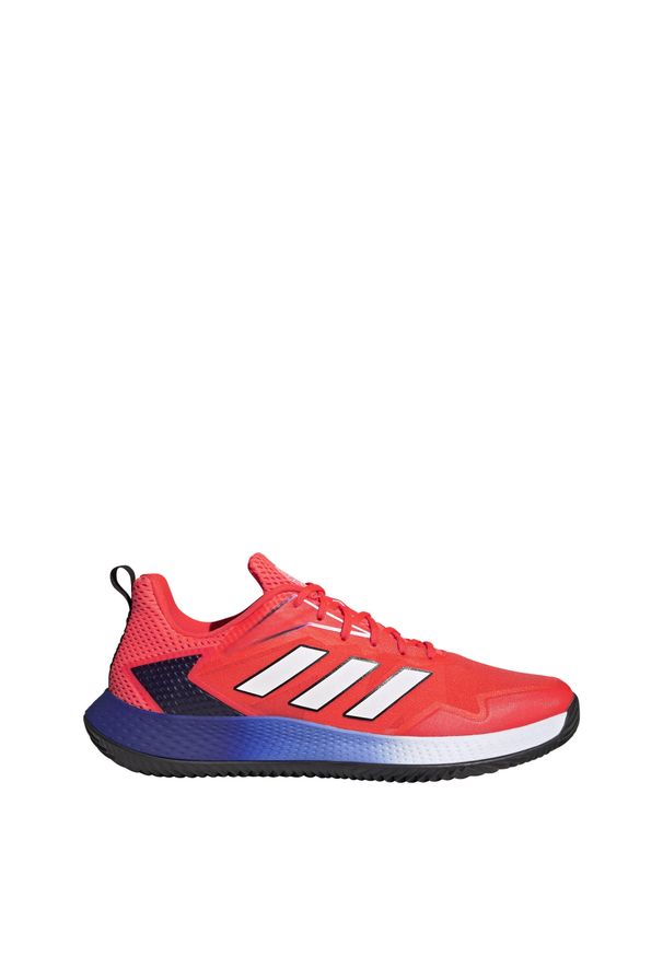Obuwie tenisowe Mężczyzna Adidas Defiant Speed czerwony. Kolor: czerwony, niebieski, wielokolorowy, biały. Sport: tenis