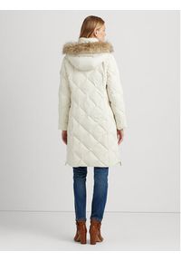 Lauren Ralph Lauren Kurtka puchowa 297928111004 Écru Regular Fit. Materiał: puch, syntetyk