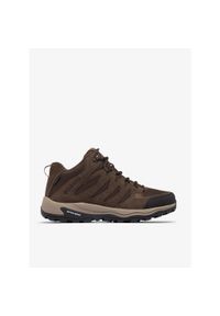 columbia - Buty turystyczne męskie Columbia Redmond IV Mid Waterproof. Kolor: brązowy. Sport: turystyka piesza