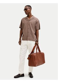 Jack & Jones Chinosy Kane 12268490 Écru Relaxed Fit. Kolor: kremowy. Materiał: bawełna #3