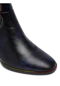 Laura Vita Botki Olympeo 03 Czarny. Kolor: czarny. Materiał: skóra #4