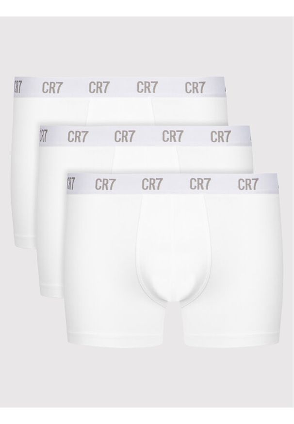 Cristiano Ronaldo CR7 Komplet bokserek Main Basic 3Pack 8100-49-100 Biały. Kolor: biały. Materiał: bawełna
