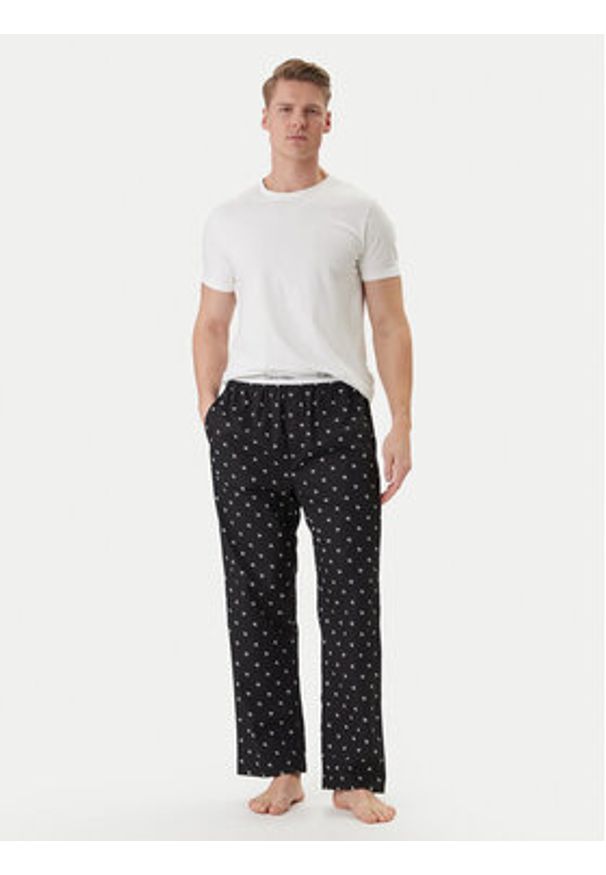 Calvin Klein Underwear Spodnie piżamowe LV00NM2830 Czarny Relaxed Fit. Kolor: czarny. Materiał: bawełna