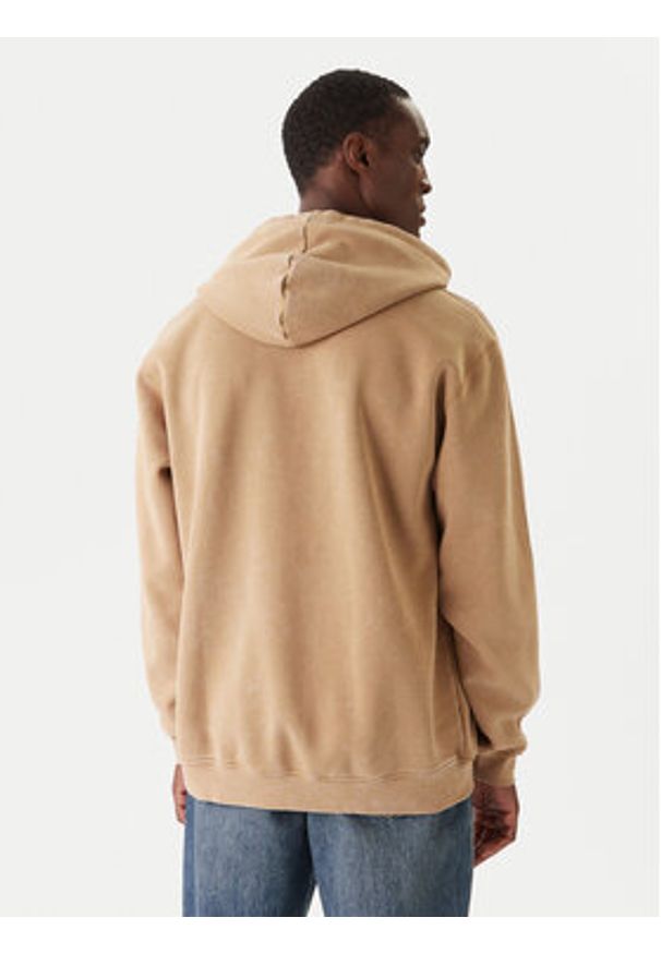 Adidas - adidas Bluza JY2791 Beżowy Loose Fit. Kolor: beżowy. Materiał: bawełna