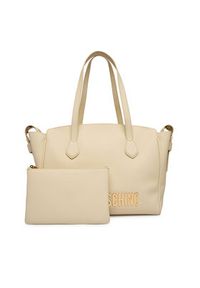 Love Moschino - LOVE MOSCHINO Torebka JC4243PP0OKD0110 Biały. Kolor: biały. Materiał: skórzane #7