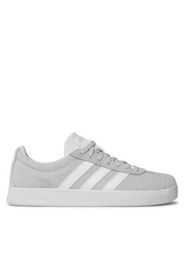 Adidas - adidas Sneakersy Vl Court 2.0 FY8812 Szary. Kolor: szary. Materiał: zamsz, skóra