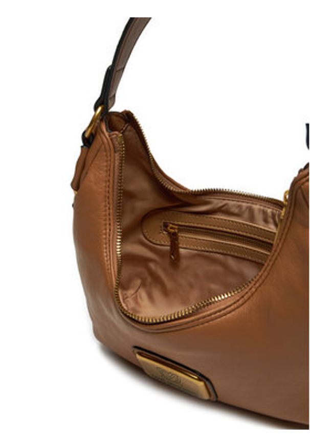 Love Moschino - LOVE MOSCHINO Torebka JC4273PP0LKB0208 Brązowy. Kolor: brązowy. Materiał: skórzane