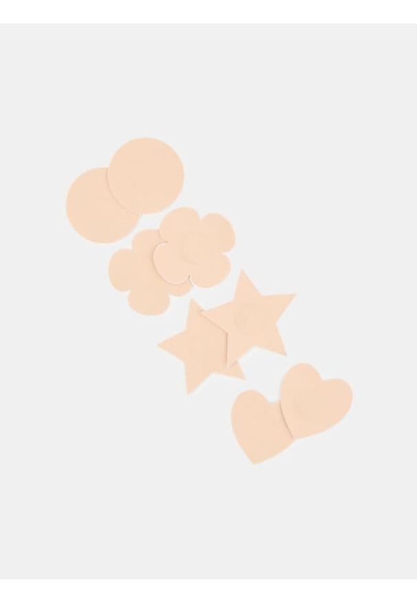 Sinsay - Nasutniki 8 pack - kremowy. Kolor: kremowy