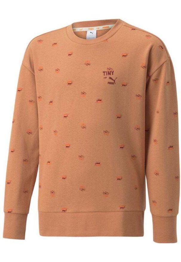 Bluza Puma dla dzieci 110 - Wygoda z miękkiej bawełny. Kolor: wielokolorowy. Materiał: bawełna. Wzór: nadruk. Sport: piłka nożna