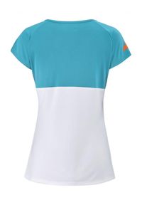 Koszulka dziewczęca Babolat Sleeve Top Girl white/green 128. Kolor: wielokolorowy, zielony, biały