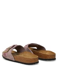Birkenstock Klapki Oita Braided 1029123 Różowy. Kolor: różowy. Materiał: zamsz, skóra #3