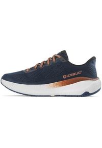 Buty do chodzenia męskie Icebug Aura Rb9x. Zapięcie: sznurówki. Kolor: niebieski. Materiał: syntetyk, materiał. Szerokość cholewki: normalna. Sport: turystyka piesza