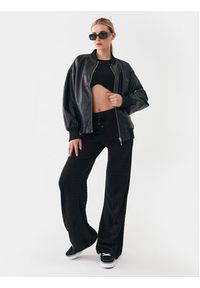 only - ONLY Kurtka z imitacji skóry 15294104 Czarny Regular Fit. Kolor: czarny. Materiał: skóra #8