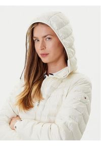 TOMMY HILFIGER - Tommy Hilfiger Kurtka puchowa WW0WW46788 Écru Regular Fit. Materiał: syntetyk #5