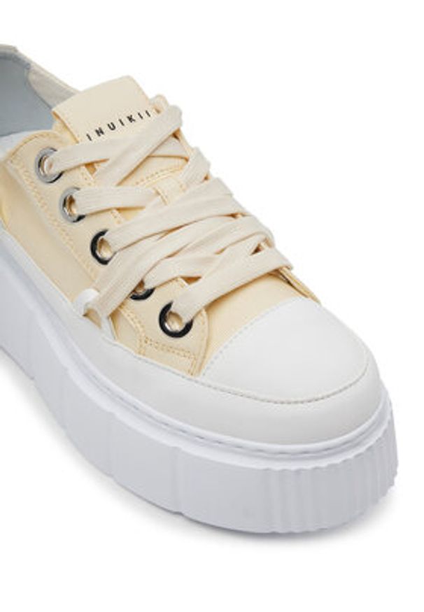 Inuikii Trampki Matilda Canvas Low 30102-025 Żółty. Kolor: żółty. Materiał: materiał