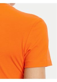 Versace Jeans Couture T-Shirt 78HAHC05 Pomarańczowy Slim Fit. Kolor: pomarańczowy. Materiał: bawełna