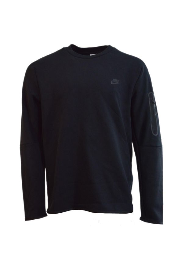 Bluza męska bawełniania Nike Tech Fleece Czarna - CU4505-010 XXL. Kolor: czarny. Sport: piłka ręczna
