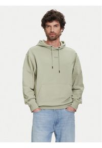 BOSS Bluza WeSmallhood 50514530 Zielony Regular Fit. Kolor: zielony. Materiał: bawełna #1