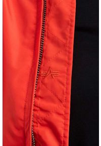 Alpha Industries kurtka bomber damski kolor czerwony przejściowa 141041.577-CZERWONY. Okazja: na co dzień. Kolor: czerwony. Styl: casual #3