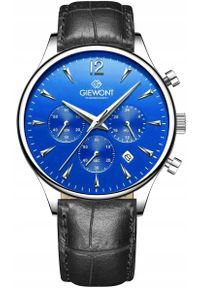 Zegarek Giewont Zegarek Męski Chronograph Sapphire Czarno Niebieski GW6310-A3. Kolor: niebieski, wielokolorowy, czarny #1