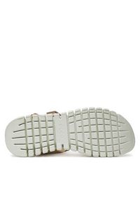 ecco - ECCO Sandały Gruuv Sol W 21310301378 Beżowy. Kolor: beżowy. Materiał: skóra #5