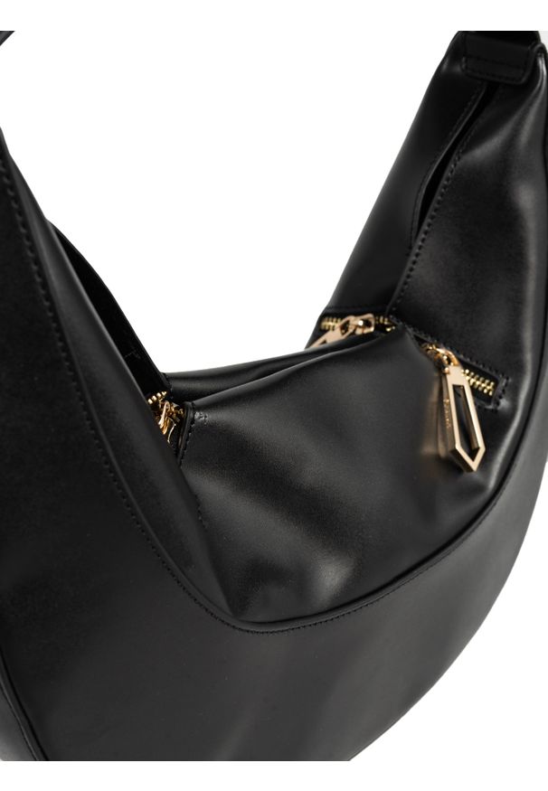 Silvian Heach Torebka | RCP23047BO | Kobieta | Czarny. Kolor: czarny. Wzór: aplikacja. Materiał: skórzane. Rodzaj torebki: na ramię