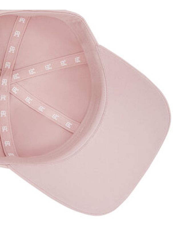 TOMMY HILFIGER - Tommy Hilfiger Czapka z daszkiem Elevated Chic Soft Cap AW0AW17138 Różowy. Kolor: różowy. Materiał: materiał, bawełna