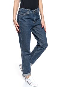 Lee - SPODNIE DAMSKIE LEE TAILORED MOM DARK WORN L31IRDEP 112107151 #5