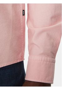 BOSS Koszula H-Roan 50521996 Różowy Slim Fit. Kolor: różowy. Materiał: bawełna