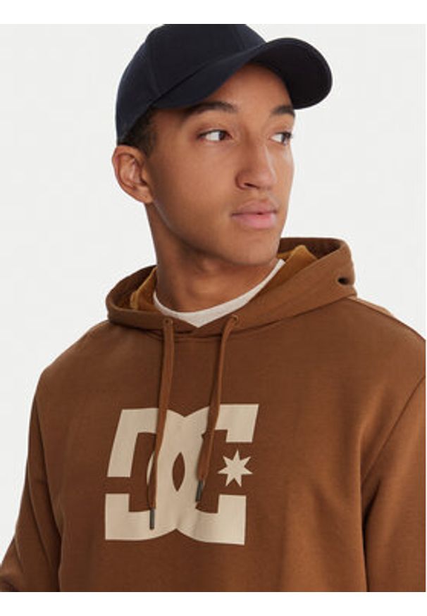 DC Shoes Bluza Star EDYSF03261 Miedziany Regular Fit. Kolor: brązowy. Materiał: bawełna