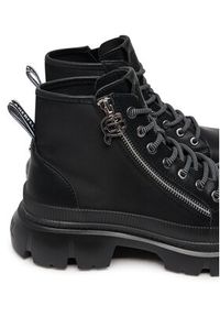 Karl Lagerfeld - KARL LAGERFELD Trapery KL43536 Czarny. Kolor: czarny. Materiał: skóra #3